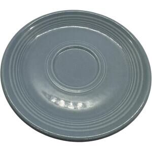 Fiesta Saucer Light Blue 6" Homer Laughlin Fiesta Ware